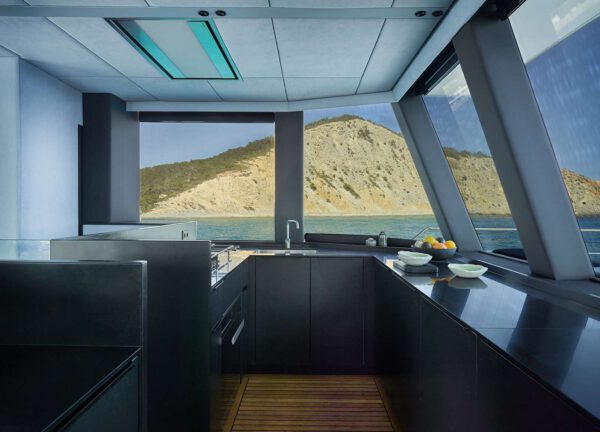 kitchen luxury catamaran sunreef supreme 68 midori