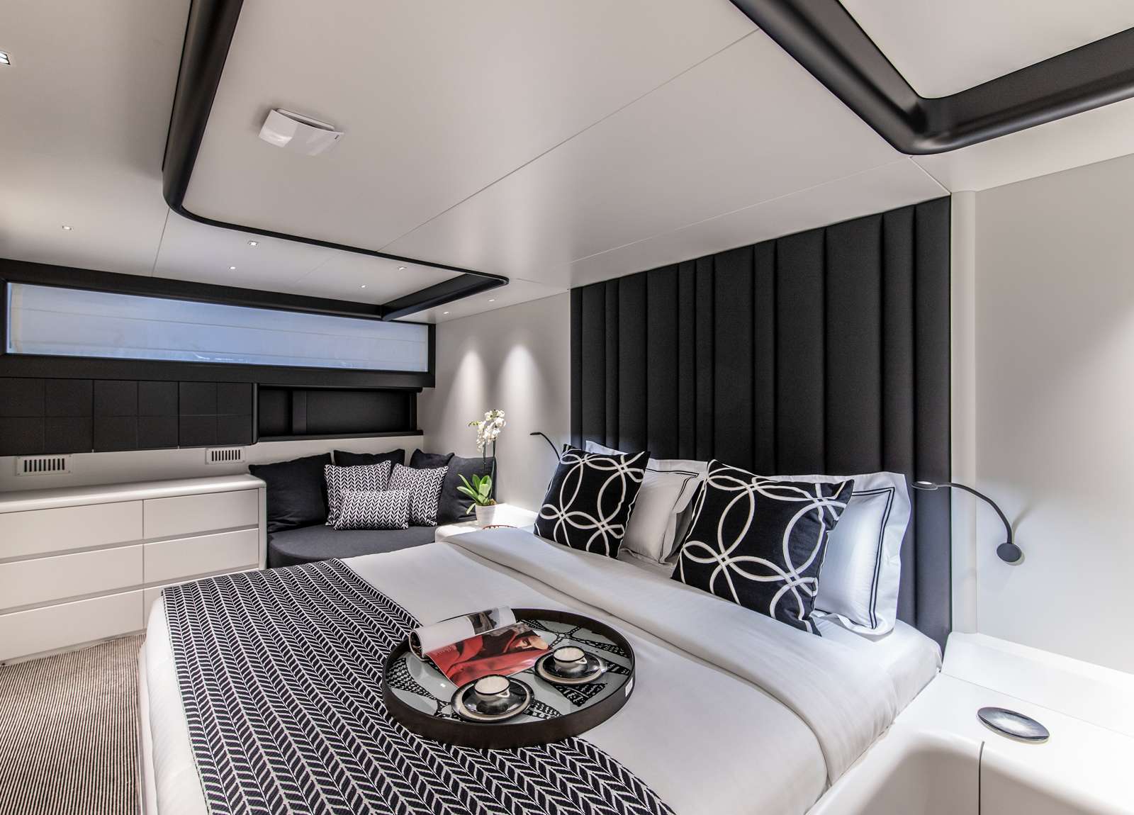 luxury yacht bugari 112 project steel cabin