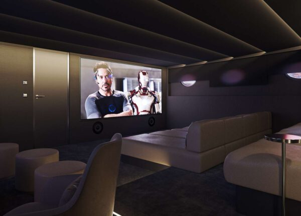 cinema luxury yacht freedom charter