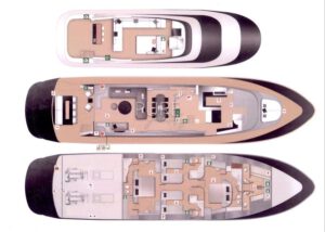 Yachtlayout Mondomarine 85 «Petardo C»