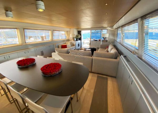 lounge luxury yacht mondomarine 85 petardo c