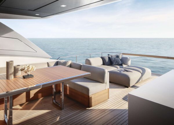 upperdeck seating luxury yacht sanlorenzo sl 90 asymmetric seven cote d azur