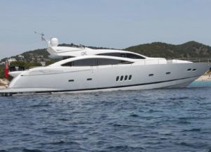 luxusyacht sunseeker predator 92 ibiza