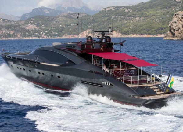 luxusyacht my ascari balearic islands