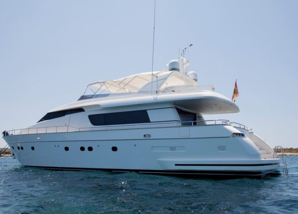 luxusyacht sanlorenzo 82 balearic islands charter