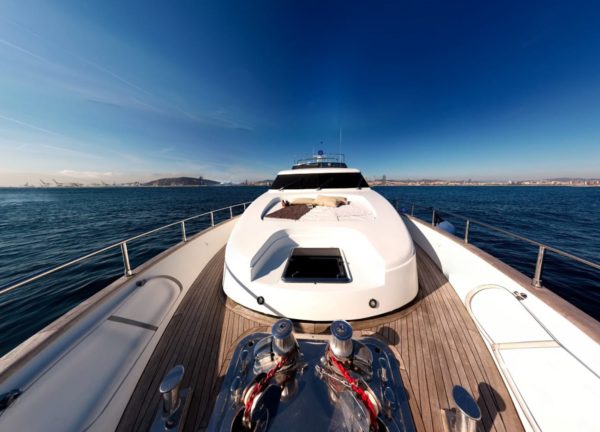 luxusyacht sanlorenzo 82 balearic islands oberdeck