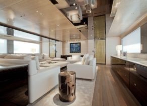 Wohnzimmer luxusyacht charter aslec 4 westliches mitelmeer
