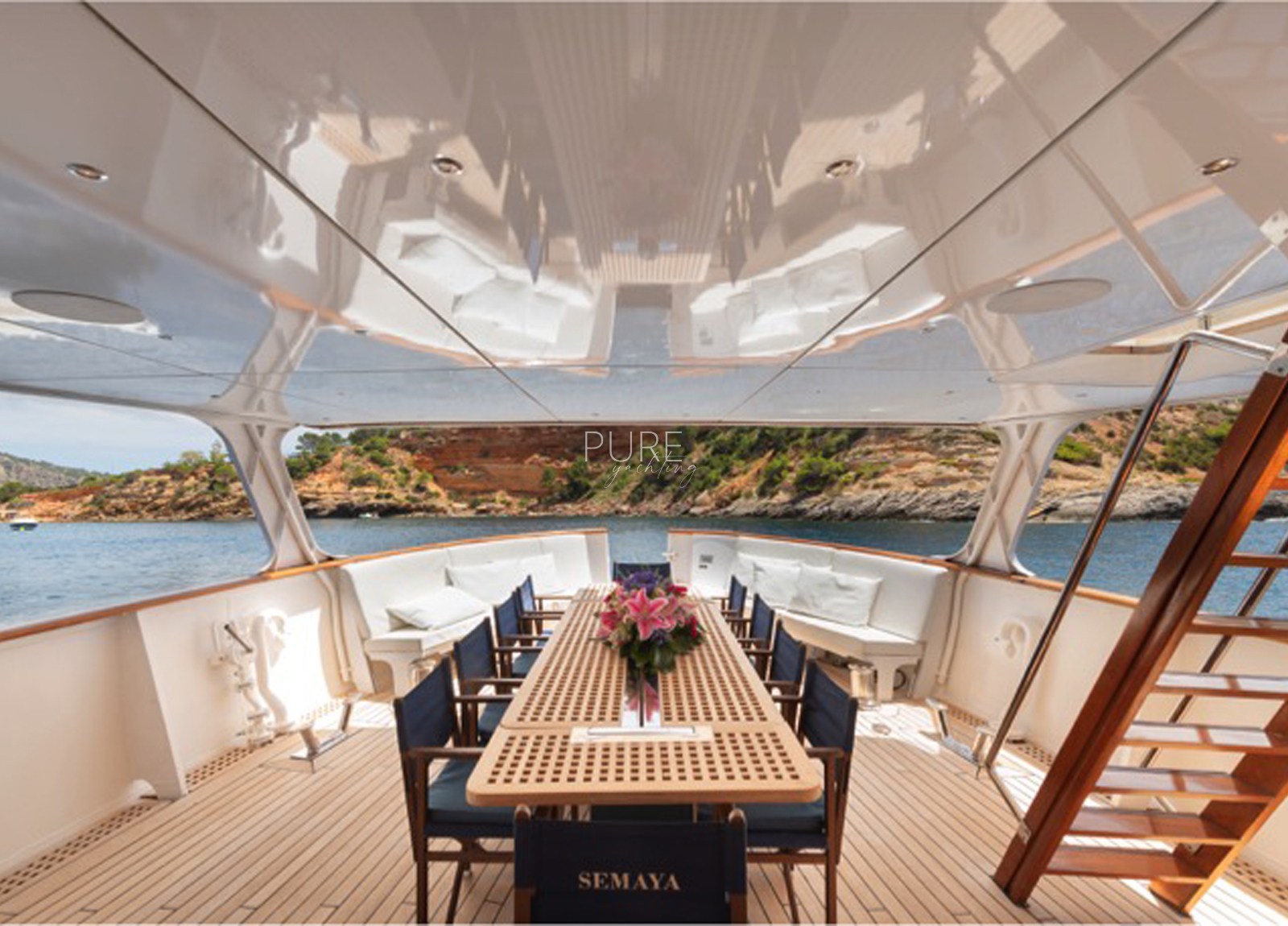 luxusyacht semaya navetta 31 balearics