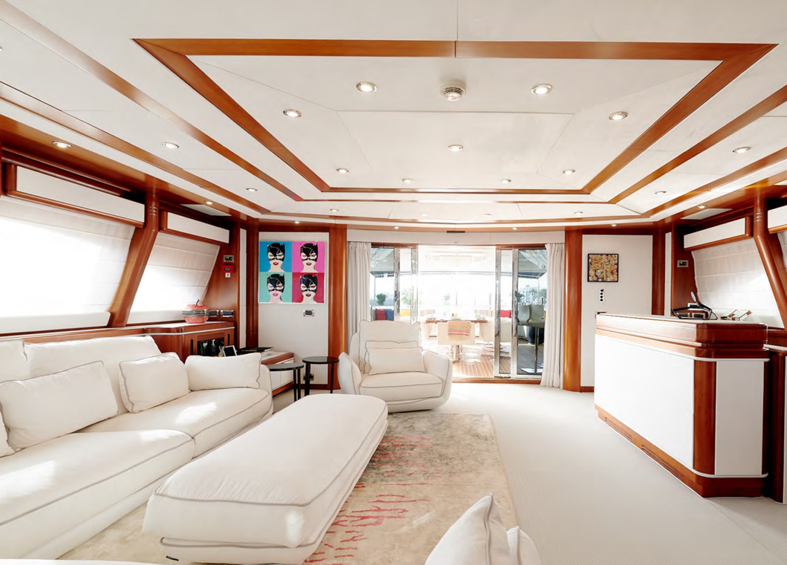 lounge luxusyacht crm 130 bunker