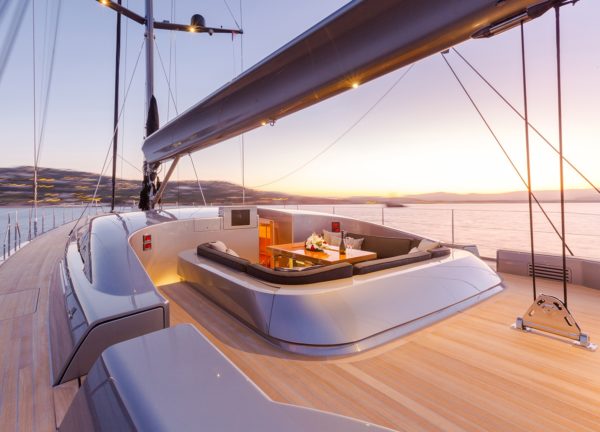 Sailing Yacht A Sulana Al Fresco Dining