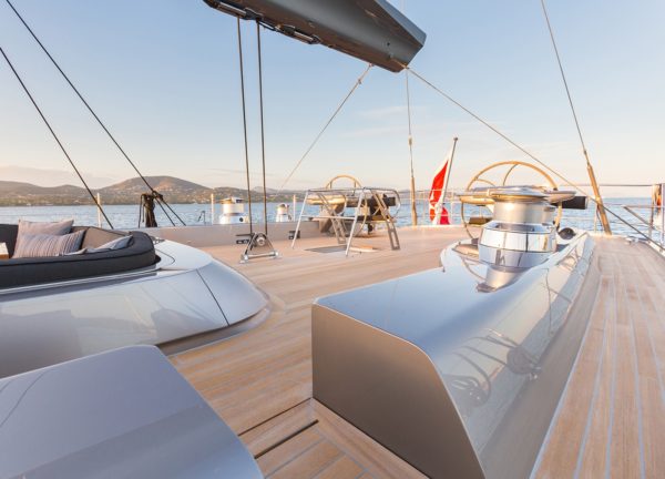 Sailing Yacht A Sulana Deck Space