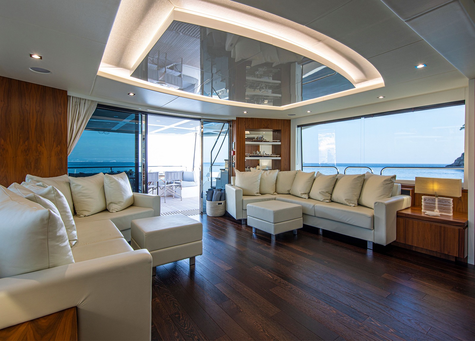 salon luxury yacht sunseeker 86 rush x balearic islands mallorca ibiza