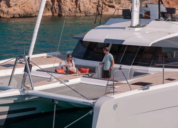 after deck catamaran fountaine pajot samana 59 alma