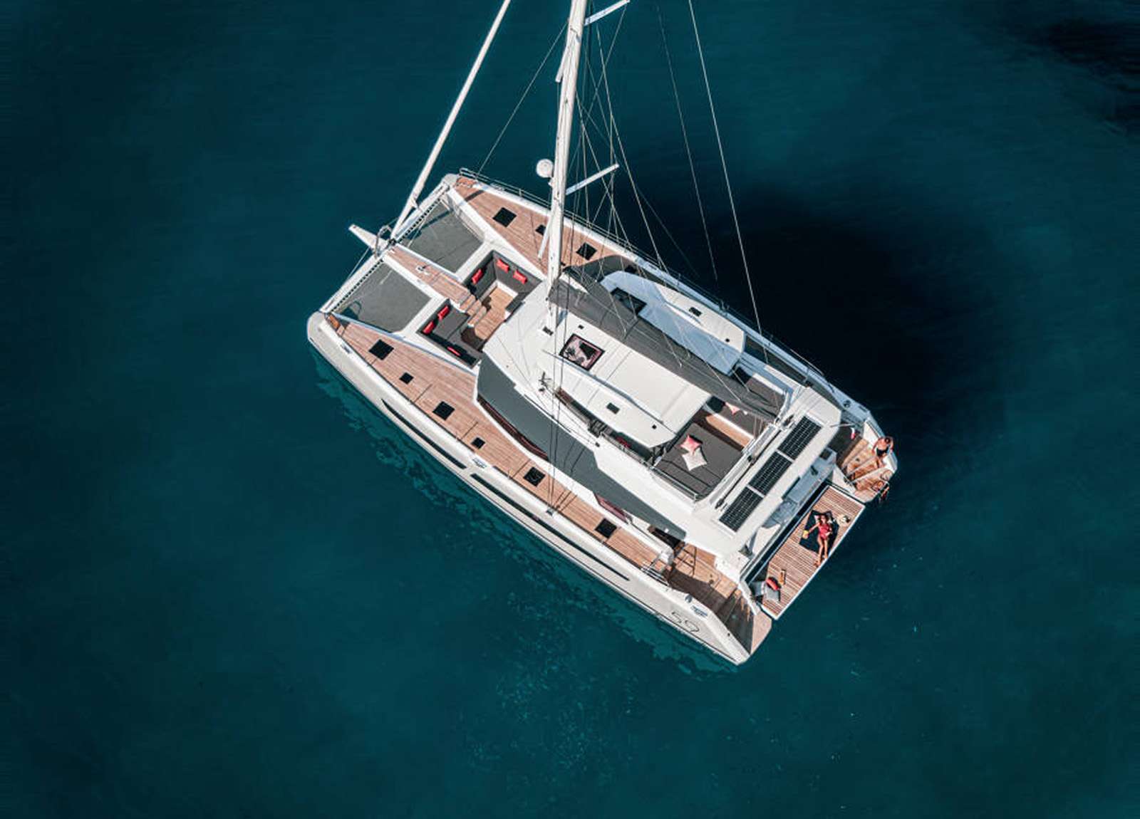 luxury catamaran fountaine pajot samana 59 alma griechenland