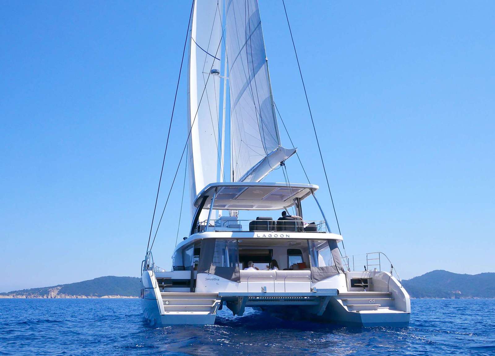 luxury catamaran lagoon sixty 5 kingfisher balearic islands