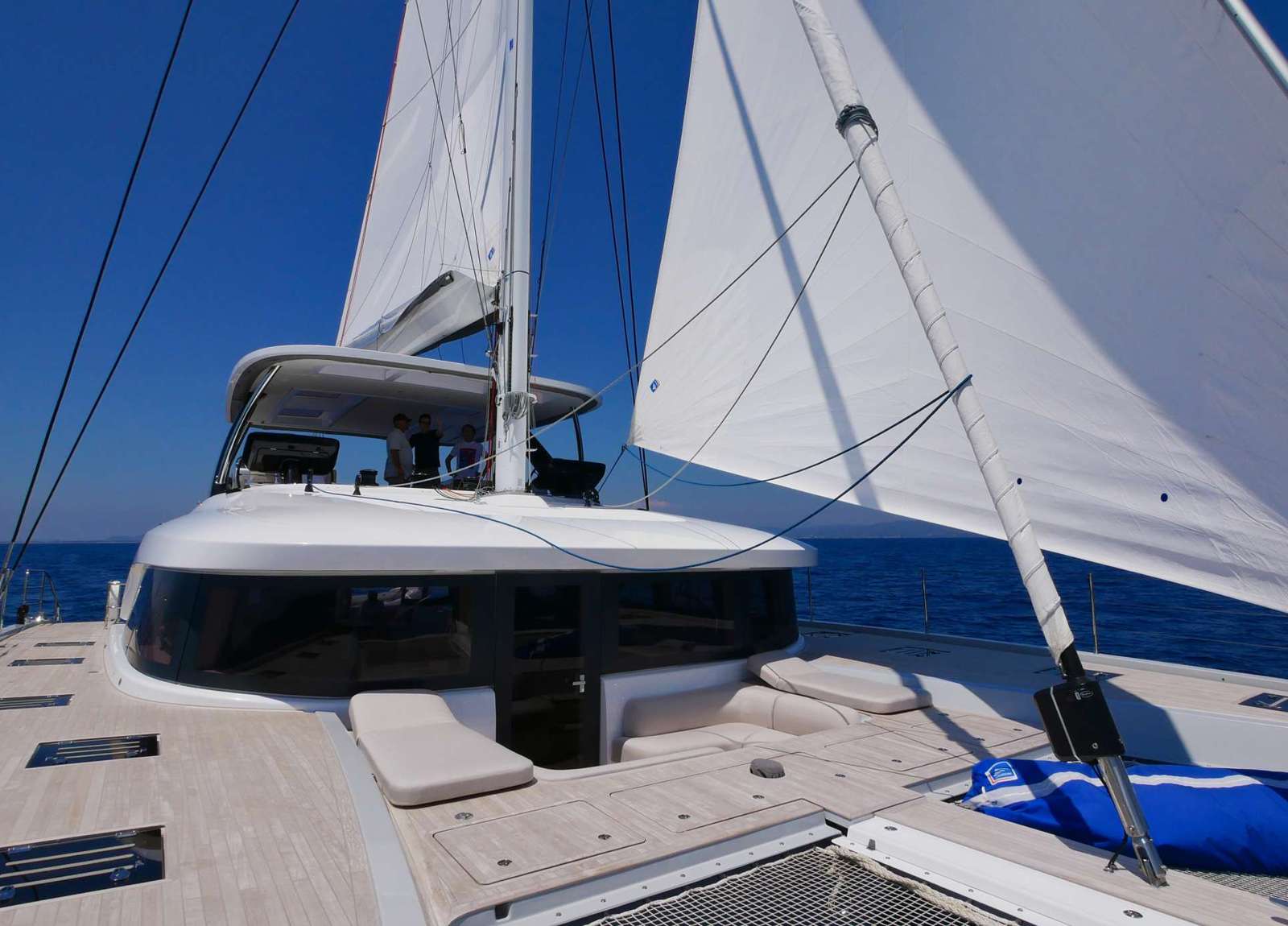 oberdeck luxury catamaran lagoon sixty 5 kingfisher balearic islands