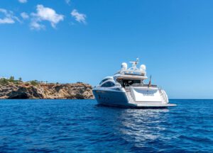 charter luxusyacht sunseeker predator 84 basad balearic islands