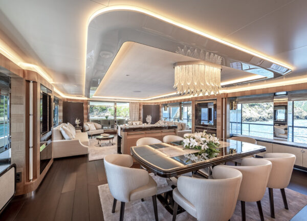 luxusyacht yildiz sunrise salon