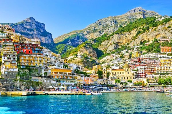 luxusyacht route italien amalfi positano