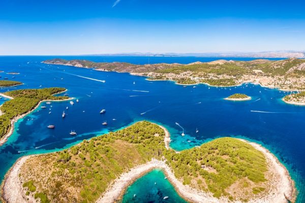 Luxus Charter Route Kroatien