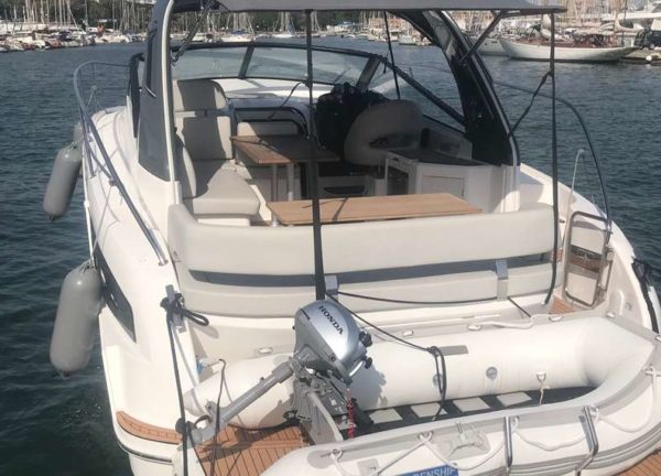 Heck Motoryacht bavaria s36 open Mallorca