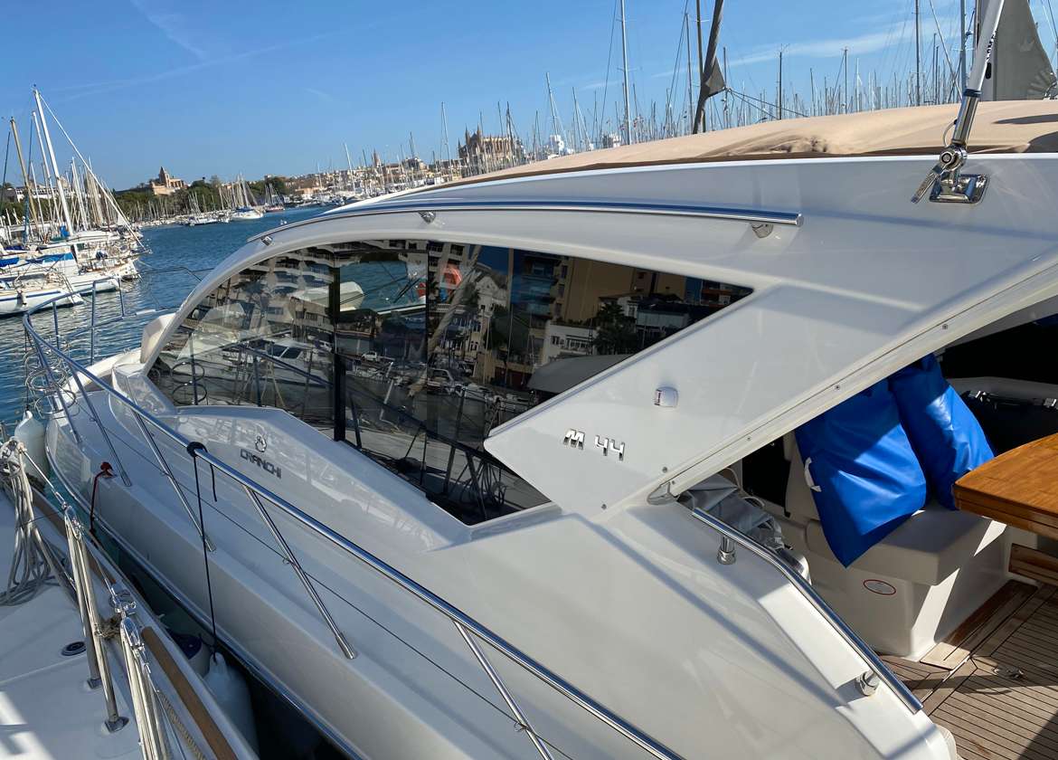 Oberdeck Motoryacht cranchi m44 ht Mallorca mb