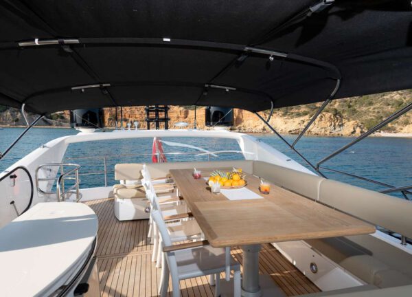 Oberdeck Motoryacht sunseeker manhattan 70 ibiza